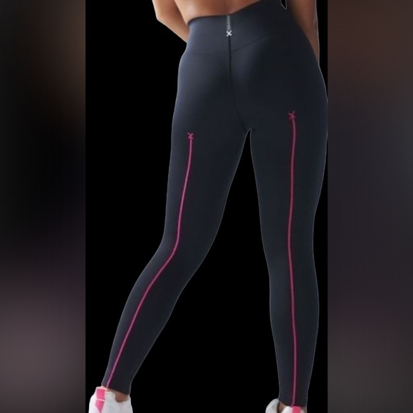 Savage X Fenty Rihanna Hotline High-Waist black Caviar Leggings Sz 1X - Picture 15 of 15